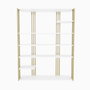 Hanah Home Jenny - Blanco y Oro